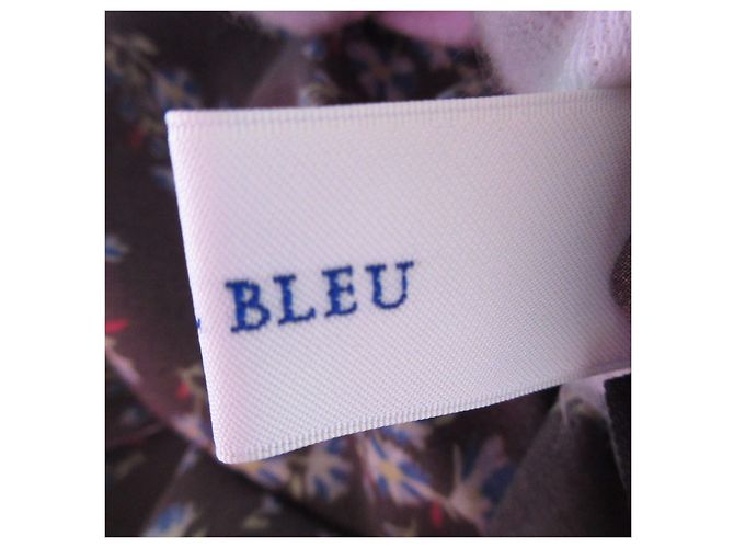Autre Marque Ärmellose Bluse mit Blumenmuster LE CIEL BLEU Schwarz - Ansicht 8