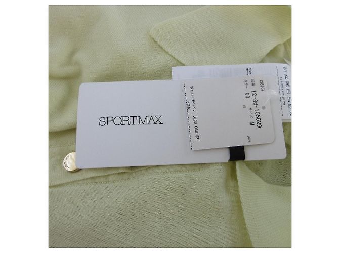 Polo de algodón de manga corta SPORTMAX Max Mara Amarillo - vista 10