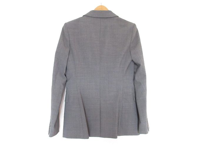 Autre Marque Chaqueta entallada de un solo botón Aquascutum Castaño - vista 2