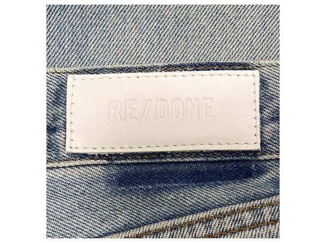 Autre Marque Pantalones Rectos de Denim Levi's RE/DONE Azul - vista 4