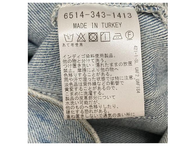 Autre Marque Pantalones Rectos de Denim Levi's RE/DONE Azul - vista 7