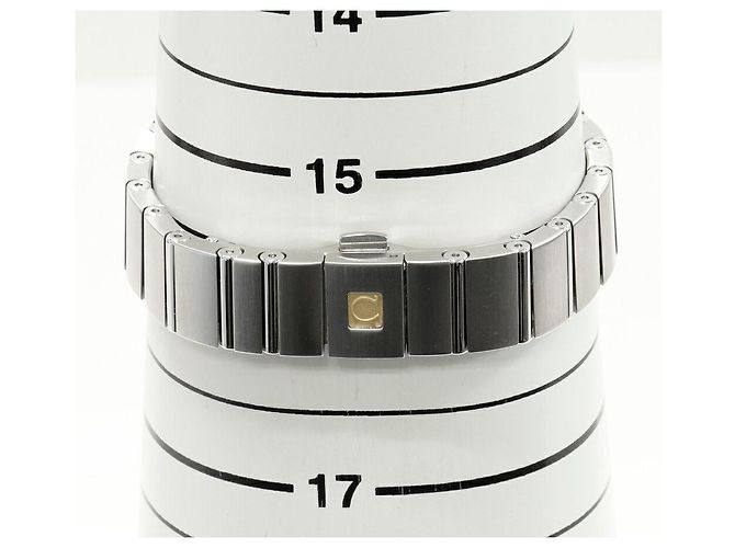 Omega Constellation de acero inoxidable Negro - vista 5