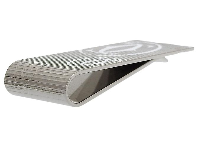 Clip per banconote in metallo argento Cartier C Decor - vista 4