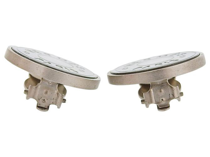 Pendientes de Concha Hermès Plata - vista 6