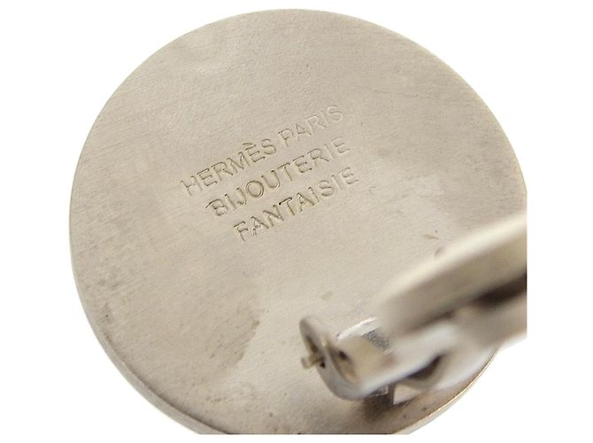 Pendientes de Concha Hermès Plata - vista 7