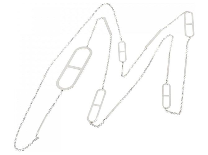 Hermès Hermes Ever Chaine d’Ancre Silberne Halskette - Ansicht 5