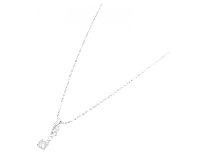 Autre Marque Collana in diamante in oro bianco Au750 Argento - vista 2