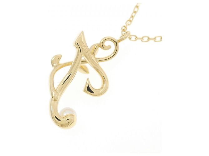 Collana Mikimoto in oro Au750 con perle Akoya D'oro - vista 4