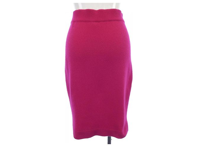 Timeless Gonna 100% Cashmere Chanel Rosa - vista 2