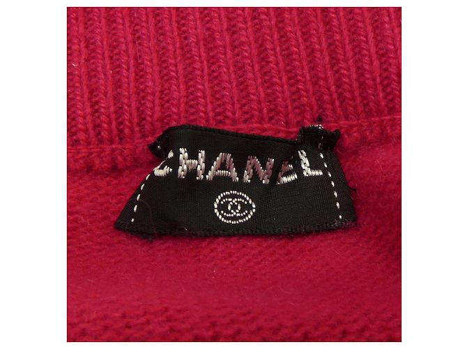 Timeless Gonna 100% Cashmere Chanel Rosa - vista 4