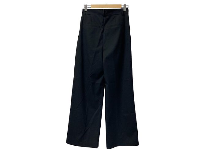 Autre Marque Ray Beams Cutwork-Hosen Schwarz - Ansicht 2