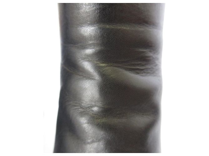 Autre Marque Stivaletti in pelle Sergio Rossi Nero - vista 15