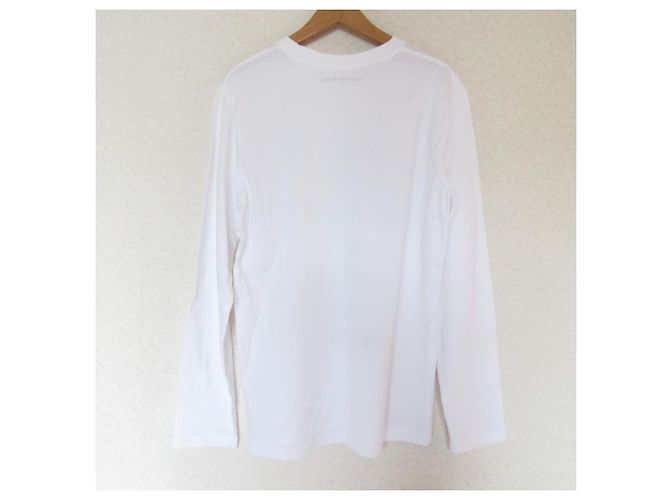 Autre Marque Les Petits Basics Camiseta de Manga Larga con Estampado Blanco - vista 2