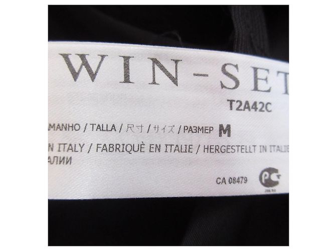 Autre Marque Minirock mit Herzmuster TWIN-SET Nero Rosa - vista 8