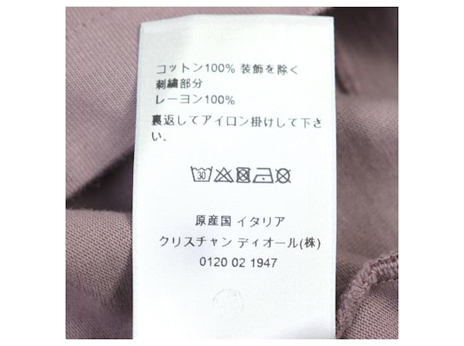 Camiseta de algodón Dior Castaño Burdeos - vista 10