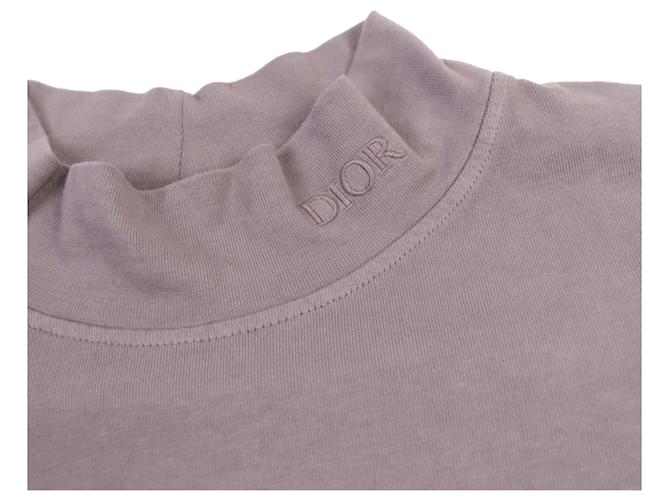 Camiseta de algodón Dior Castaño Burdeos - vista 4