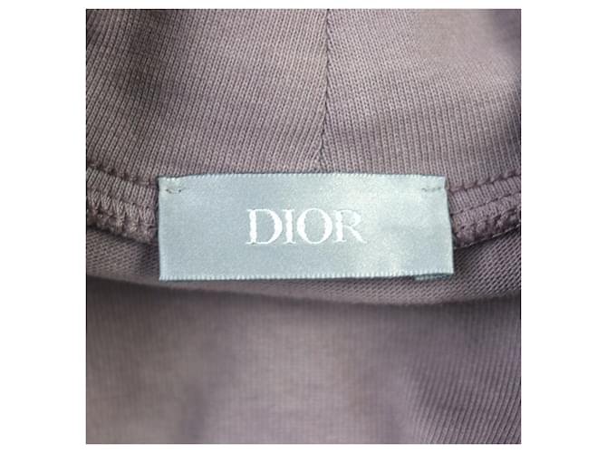 Camiseta de algodón Dior Castaño Burdeos - vista 7