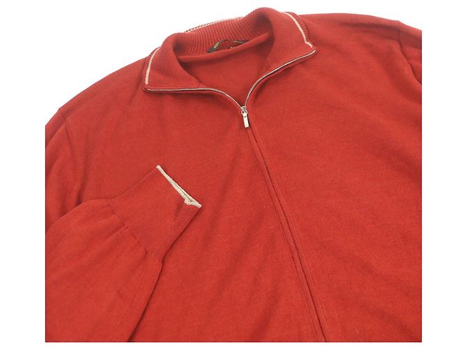 Autre Marque Chaqueta de algodón Loro Piana Naranja - vista 2
