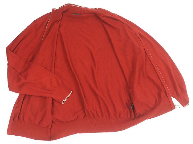 Autre Marque Chaqueta de algodón Loro Piana Naranja - vista 3