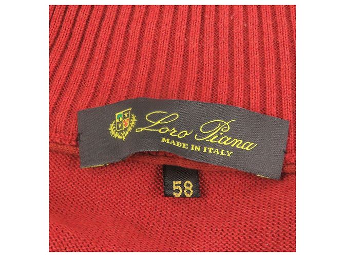 Autre Marque Chaqueta de algodón Loro Piana Naranja - vista 7