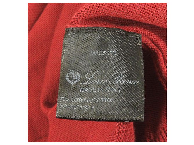 Autre Marque Chaqueta de algodón Loro Piana Naranja - vista 8