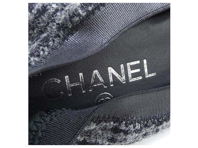 Timeless Décolleté Chanel Marrone Nero - vista 6