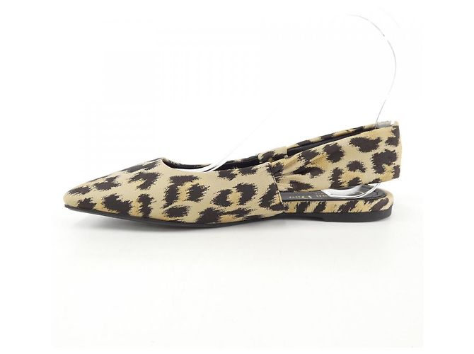 Scarpe Flat DIOR MIZZA di Christian Dior Nero Beige - vista 2