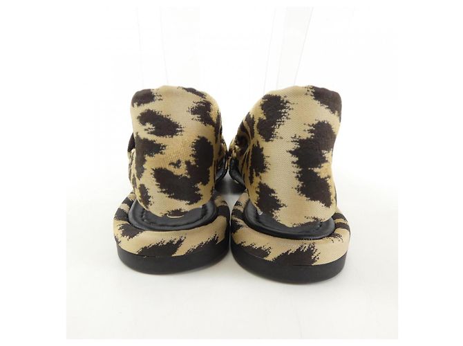 Scarpe Flat DIOR MIZZA di Christian Dior Nero Beige - vista 5