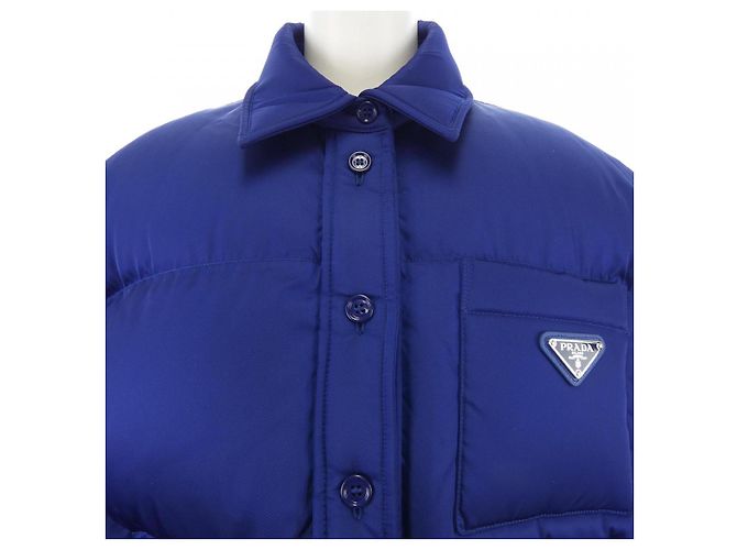 Chaqueta de plumas RE-NYLON de Prada Azul - vista 5