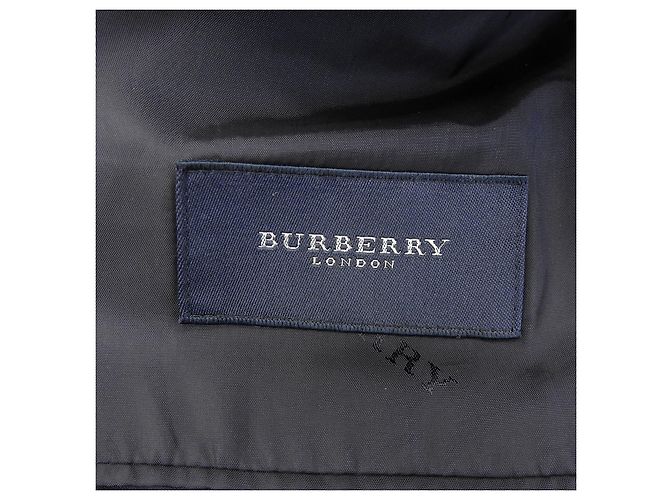 Traje de Lana Burberry Londres Azul Azul marino - vista 8