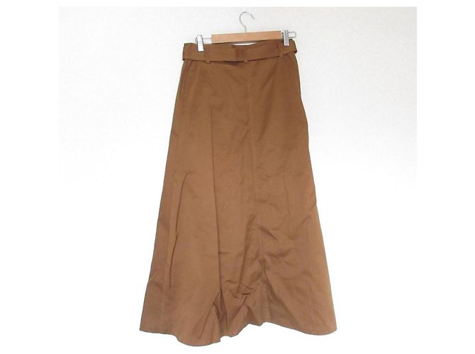 Autre Marque Gonna lunga svasata Spick & Span Marrone - vista 2