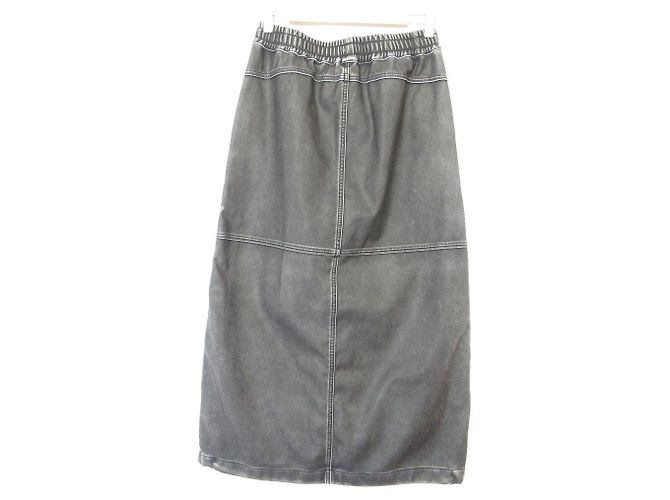 Autre Marque Falda larga Diesel O-DYSSEY-P1 Negro - vista 2