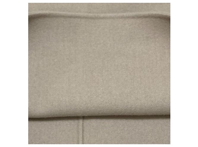 Autre Marque Falda Flare Melton Drawer Beige - vista 3