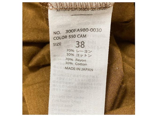 Autre Marque Top Tenjiku C/R de ENFOLD Castaño Camello - vista 5
