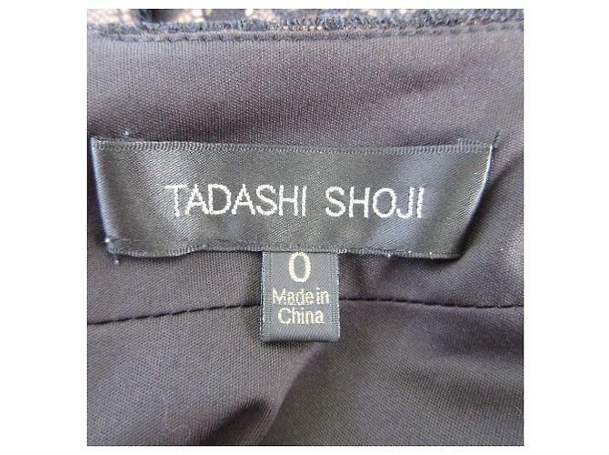 Autre Marque Tadashi Shoji Spitzenkleid Beige - Ansicht 5