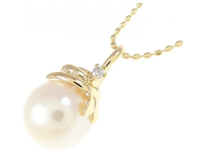 Autre Marque Collana in Perle Akoya Au750 D'oro - vista 3
