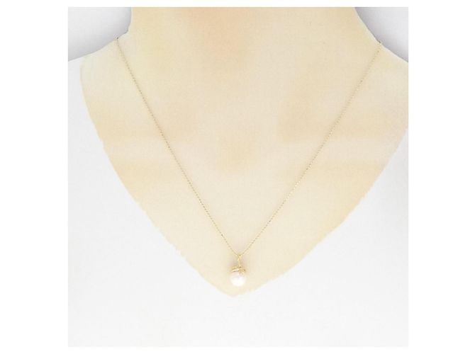 Autre Marque Collana in Perle Akoya Au750 D'oro - vista 6
