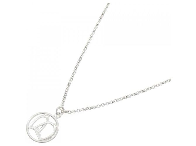 Hermès Hermes 925 Silver Necklace Silvery - view 2