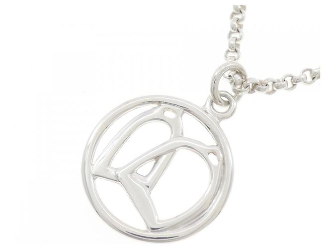 Hermès Hermes 925 Silver Necklace Silvery - view 3
