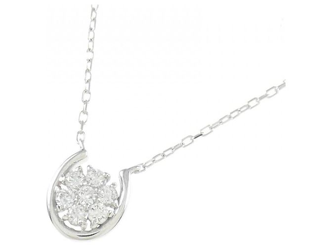 Autre Marque Collana di diamanti in oro bianco Au750 Argento - vista 3