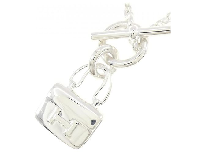 Collana Hermès Amulette Constance in argento 925 - vista 3
