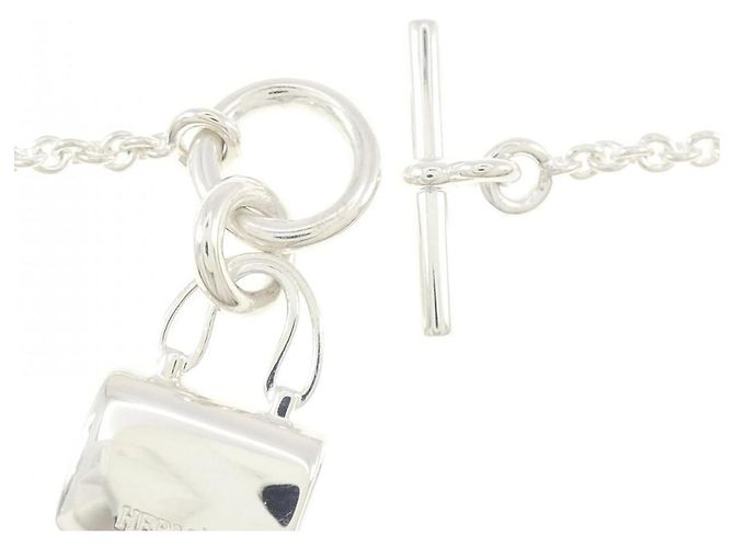 Collana Hermès Amulette Constance in argento 925 - vista 5