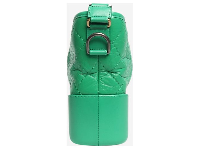 Chanel Borsa in pelle Gabrielle verde 2019 - vista 3