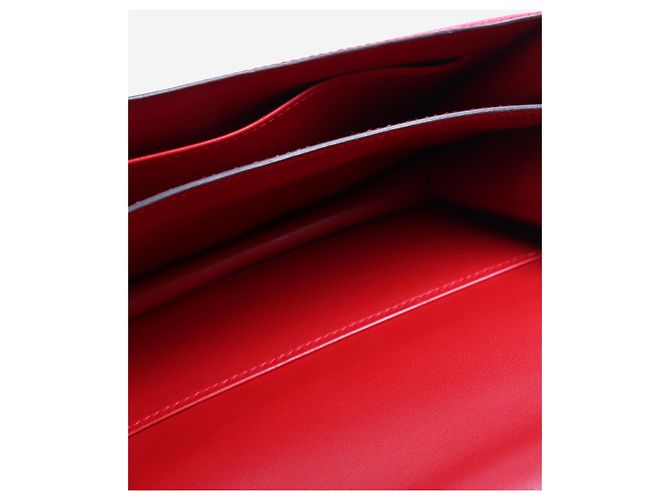 Hermès Borsa Constance 18 rossa in pelle Epsom Rosso - vista 9