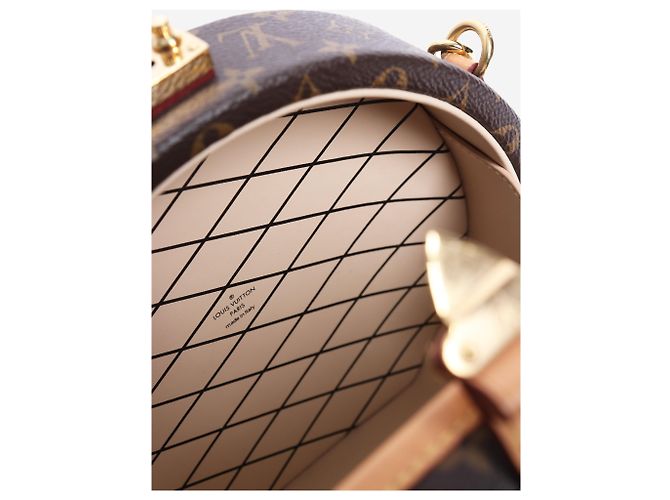 Louis Vuitton Borsa a cappello marrone piccolo - vista 9