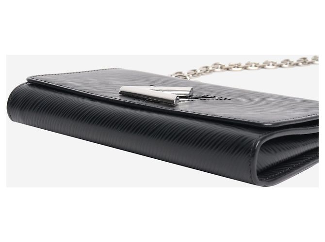 Louis Vuitton Portafoglio a catena nera Twist Nero - vista 4