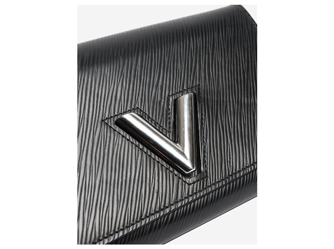 Louis Vuitton Portafoglio a catena nera Twist Nero - vista 5