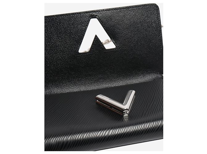 Louis Vuitton Portafoglio a catena nera Twist Nero - vista 6