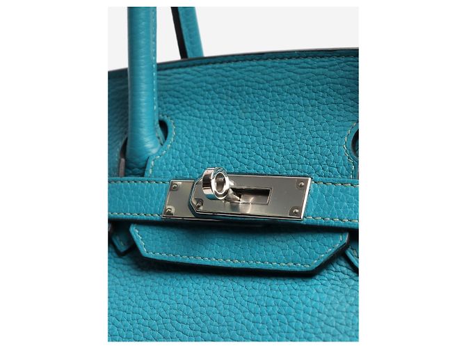 Hermès Blaue Birkin 30 2014 - Ansicht 5