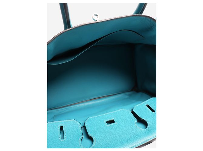 Hermès Blaue Birkin 30 2014 - Ansicht 7